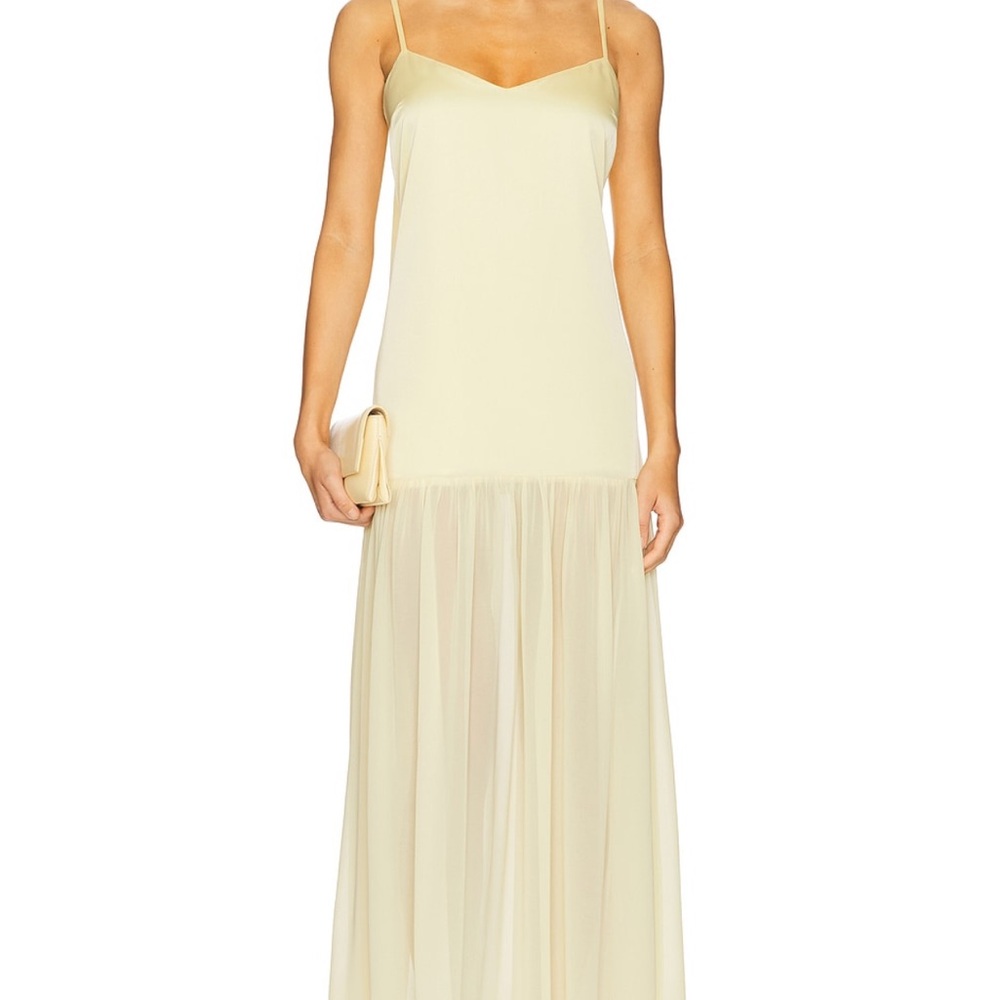 Dalia Maxi Dress - Pale Yellow - Show Me Your MuMu